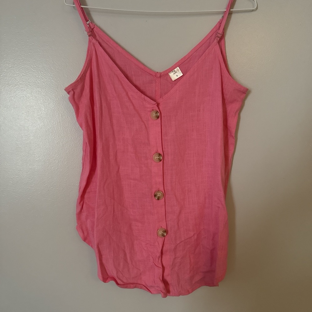 Pink summer blouse
